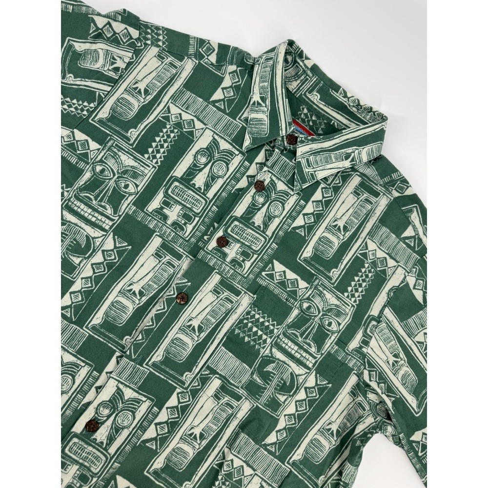 Joe Kealoha Reyn Spooner Hawaiian Shirt Mens M